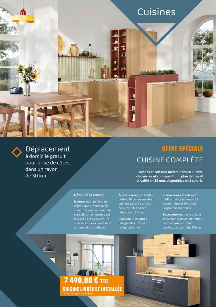 Catalogue de cuisines Saint-Pourçain-sur-Sioule